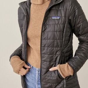 Patagonia XXS Nano Puff Jacket Black Windproof Water Resistant